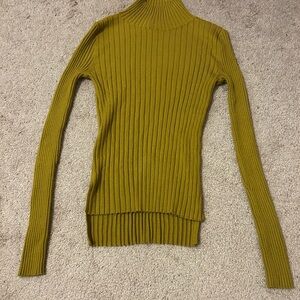 Truth Yellow Turtleneck Sweater